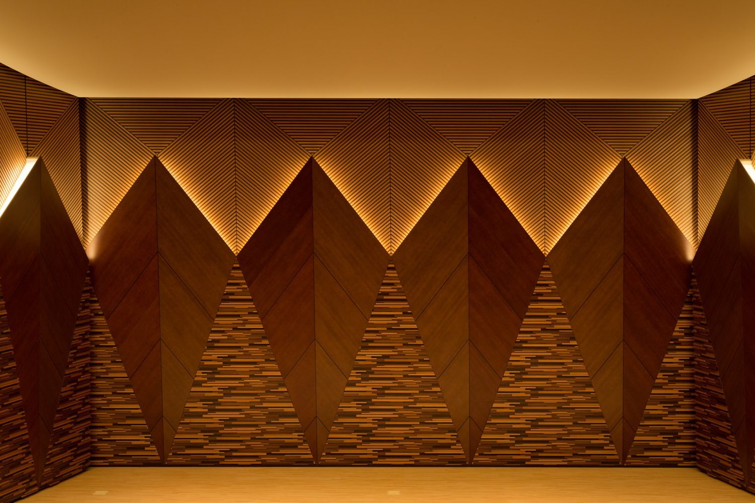 ステージ背面